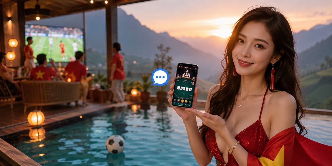 Không gian lễ hội baccarat tại Sapa được tổ chức bởi lv16
